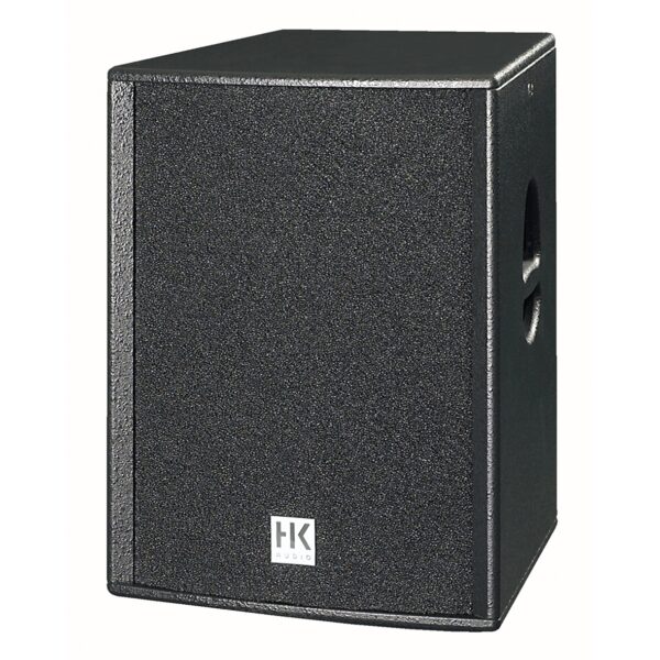 HK AUDIO PR:O 15 - Caja acústica pasiva PA 15"/1" ,  "Sistema full range de 2 vías 15"/1" pasivas. Recinto acústico de MDF con diseño trapezoidal.
