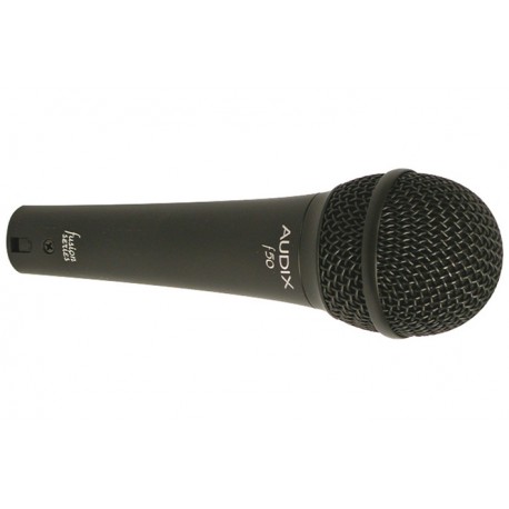 AUDIX - F50S - Micrófono dinámico cardioide. Aplicación para voces y coros. Patrón polar Cardioide