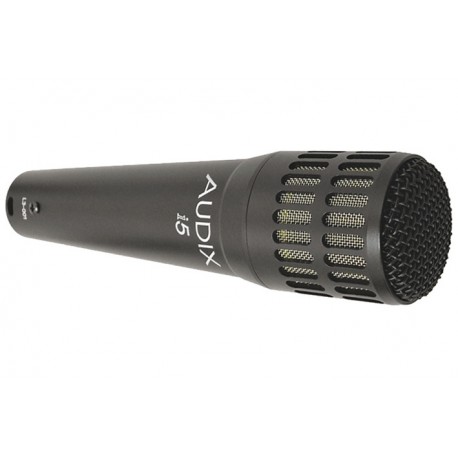 AUDIX - I5 - Micrófono dinámico cardioide. Aplicación para instrumentos y voz.
