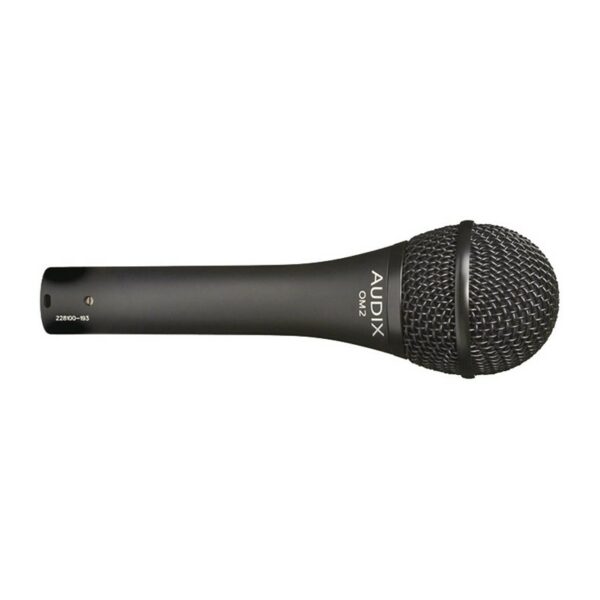AUDIX - OM 2S - Micrófono dinámico hipercardioide. Aplicación para voces en directo. Patrón polar: Hipercardioide real