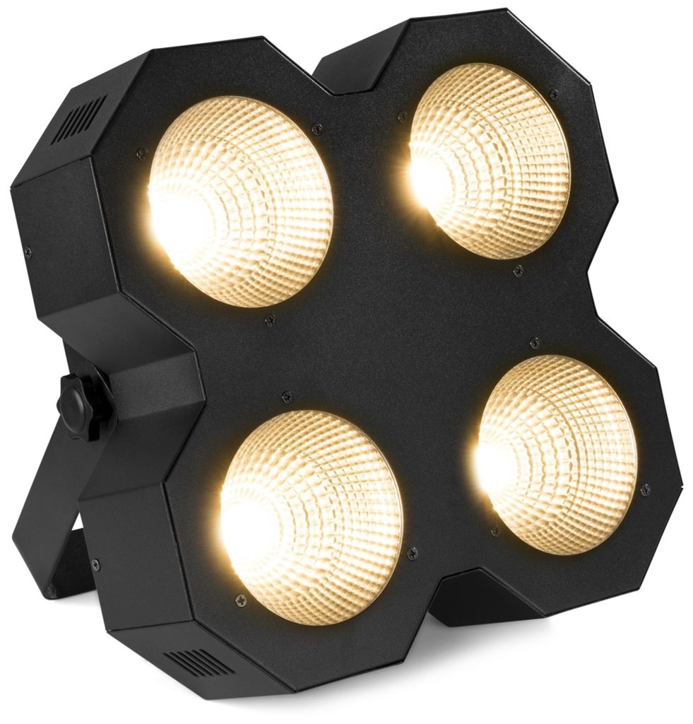 BEAMZ  SB400 - CEGADORA Y ESTROBO ,STAGE BLINDER 4X 50W LED COB 2IN1