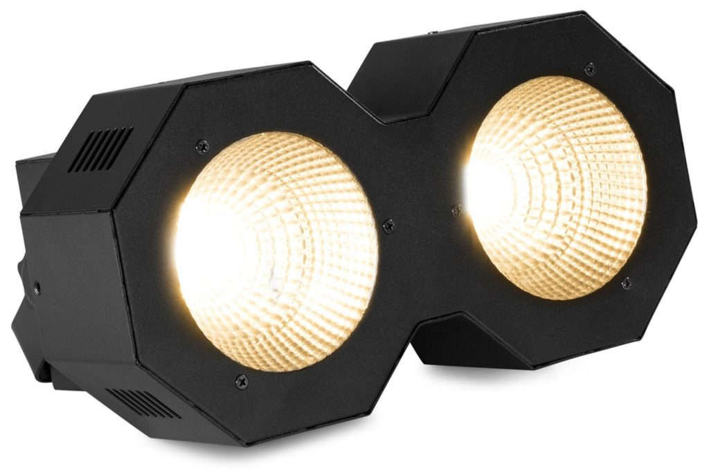 BEAMZ  SB200 - CEGADORA Y ESTROBO STAGE BLINDER 2X 50W LED COB 2IN1
