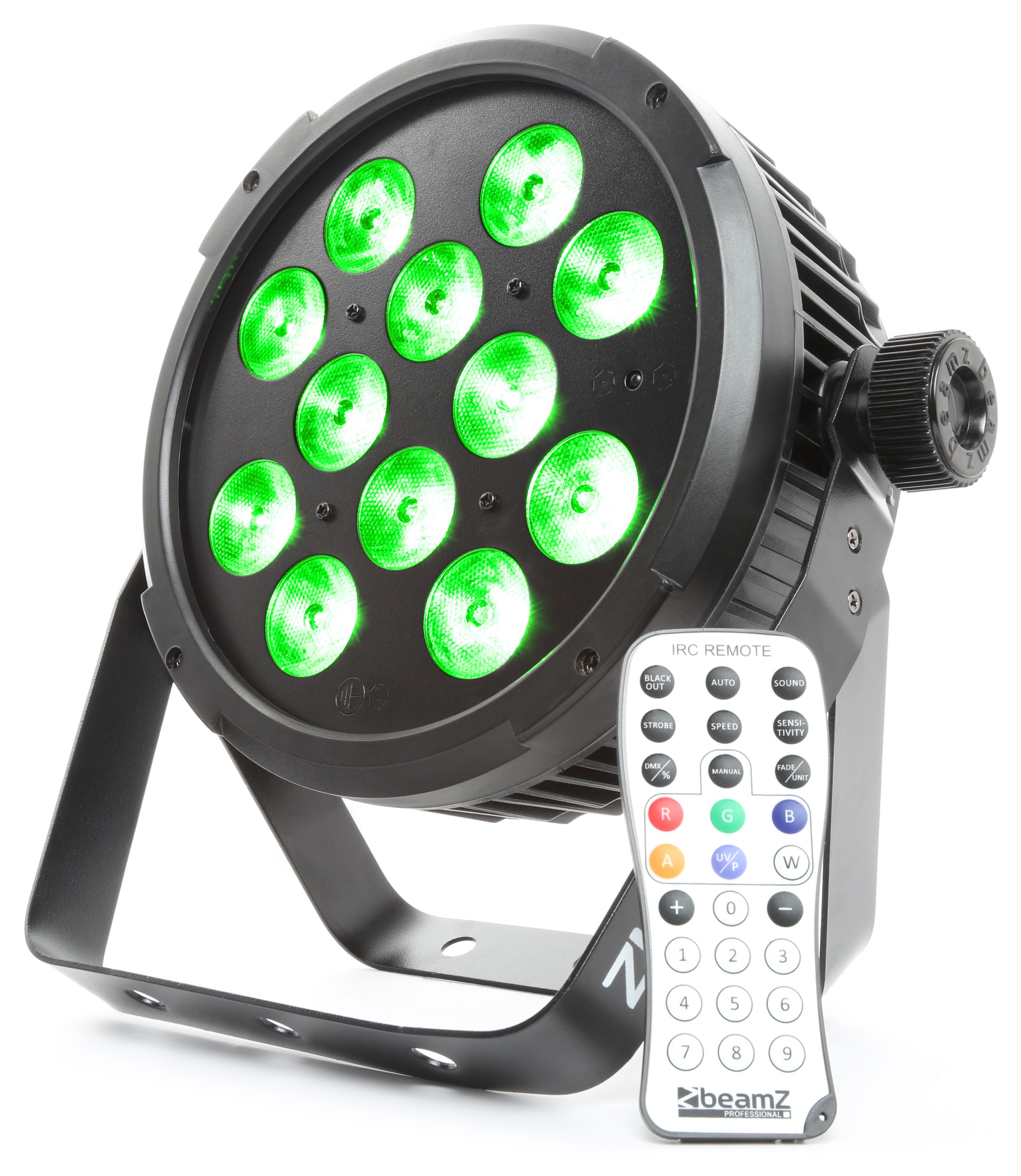 BEAMZ BT310 - FOCO PAR LED PLANO 12 X 6W 4-EN-1 RGBA