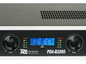171192_front POWER DYNAMICS AUDIO PDA-B1000 - AMPLIFICADOR PA, etapa de potencia ,8/4 Ohm, 350/500W. Alta potencia de salida y excelente sonido de calidad