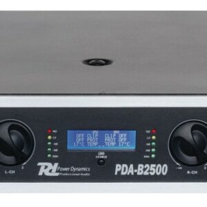 171196_front POWER DYNAMICS AUDIO PDA-B2500 - AMPLIFICADOR PA, etapa de potencia ,8/4 Ohm, 800/1.200W. Alta potencia de salida y excelente sonido de calidad