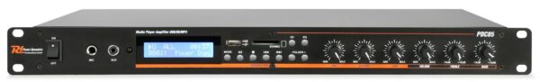 Power Dynamics  PDC85 - Reproductor amplificador multimedia 2 x 200 W. 1 Unidad de rack 19", reproducción  disponible? BT Streaming, tarjeta SD, USB.