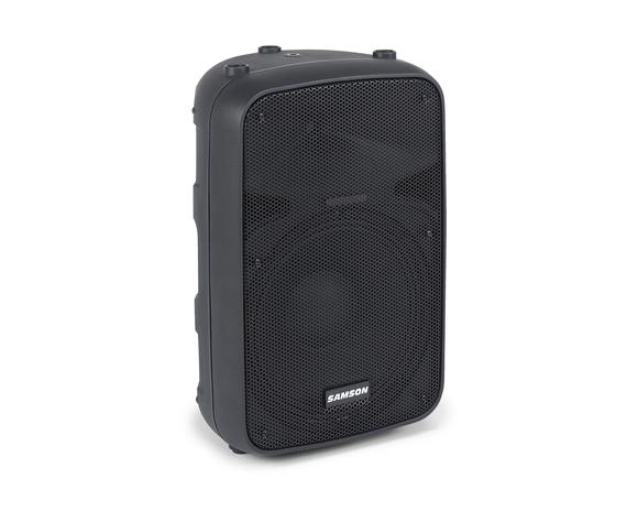 SAMSON AURO X12D - Caja activa de PA 12",compacta, amplificación Clase D. LF: 400W cont. HF: 100W cont (1000W pico). 1 x 12"" y 1 x 1.34"". EQ Contour y selector HPF. Volumen salida con indicador de pico. Tecnología DSP integrada.
