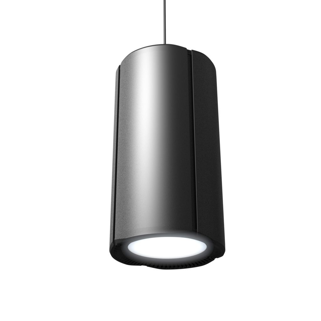 Cameo H2 D - Foco Led de diseño, 165W. 5.600 K, blanco luz diurna ,foco tanto para locales como para casa , control por DMX. Carcasa color negro.