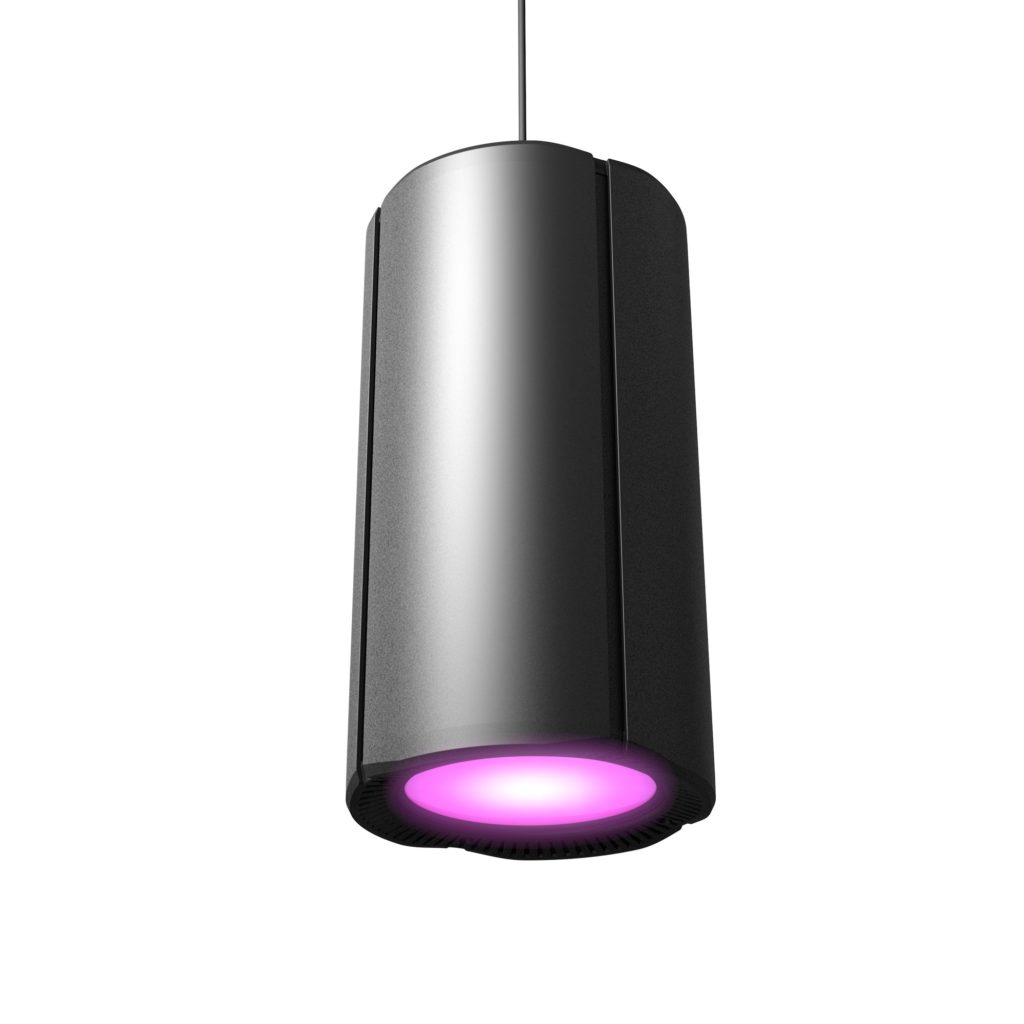 Cameo H2 FC - Foco Led de diseño, 180W. luz tanto para locales como para casa , RGBAL y control por DMX. Carcasa color negro.