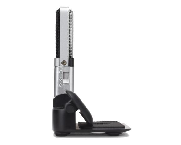 SAMSON GO MIC CLIP ON USB MIC - Micrófono de condensador portátil. Salida de auriculares. No necesita drivers. Incorpora clip / soporte para ubicar en la pantalla de ordenador o en sobremesa. - Imagen 9