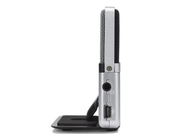 SAMSON GO MIC CLIP ON USB MIC - Micrófono de condensador portátil. Salida de auriculares. No necesita drivers. Incorpora clip / soporte para ubicar en la pantalla de ordenador o en sobremesa. - Imagen 10