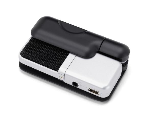 SAMSON GO MIC CLIP ON USB MIC - Micrófono de condensador portátil. Salida de auriculares. No necesita drivers. Incorpora clip / soporte para ubicar en la pantalla de ordenador o en sobremesa. - Imagen 2