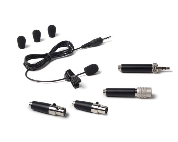 SAMSON LM10 - Micrófono omnidireccional de solapa con micro-cápsula de 3mm. Discreto y ligero. Color negro.