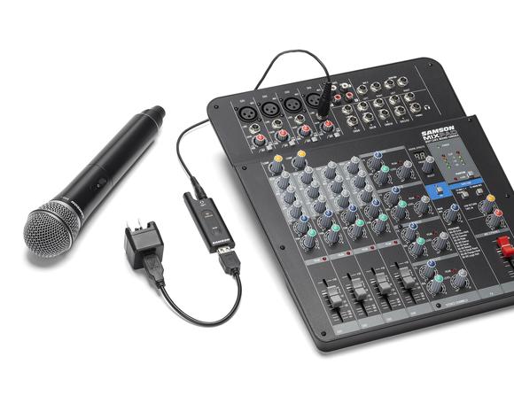 SAMSON WIRELESS SYSTEMS - STAGE XPD2 PRESENTATION WIRELESS SYSTEM - Sistema inalámbrico con micrófono de solapa o lavalier digital 2.4Ghz de la serie XPD2. Se compone de emisor en formato petaca y micrófono de solapa y receptor en formato USB. Ideal para broadcasting, presentaciones y live streaming. - Imagen 2