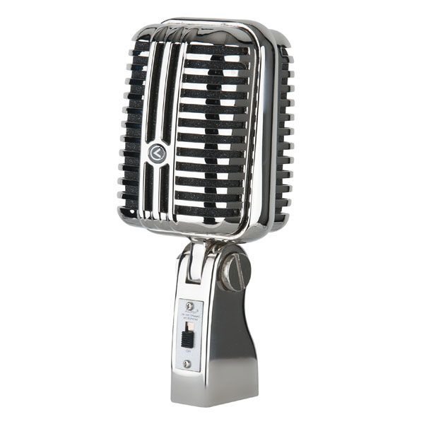 DAP VM-60 Micrófono Vintage de los 60 ,Dinámico, es un micrófono para voz con una bobina móvil y patrón cardioide.