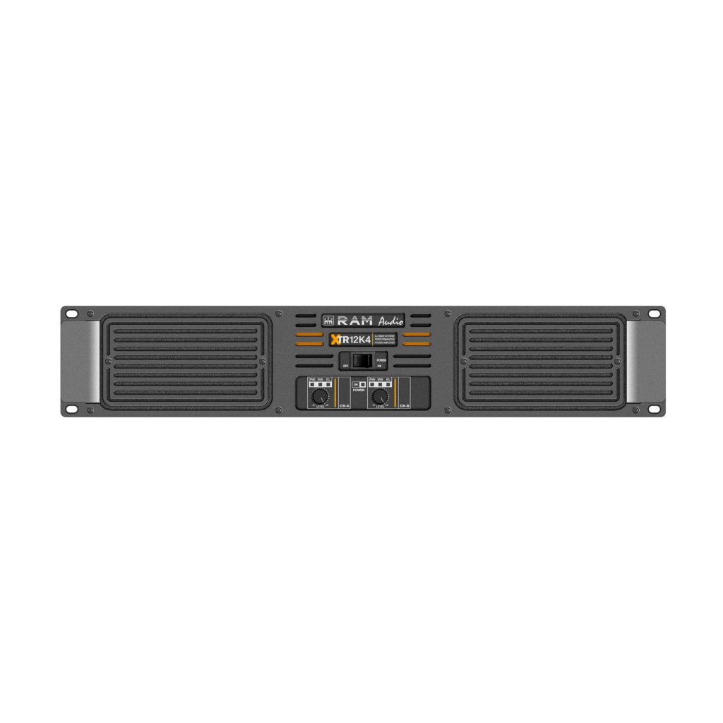 Ram Audio XTR 12 K4 - PA Amplifier 4x 2950 W 4 Ohm