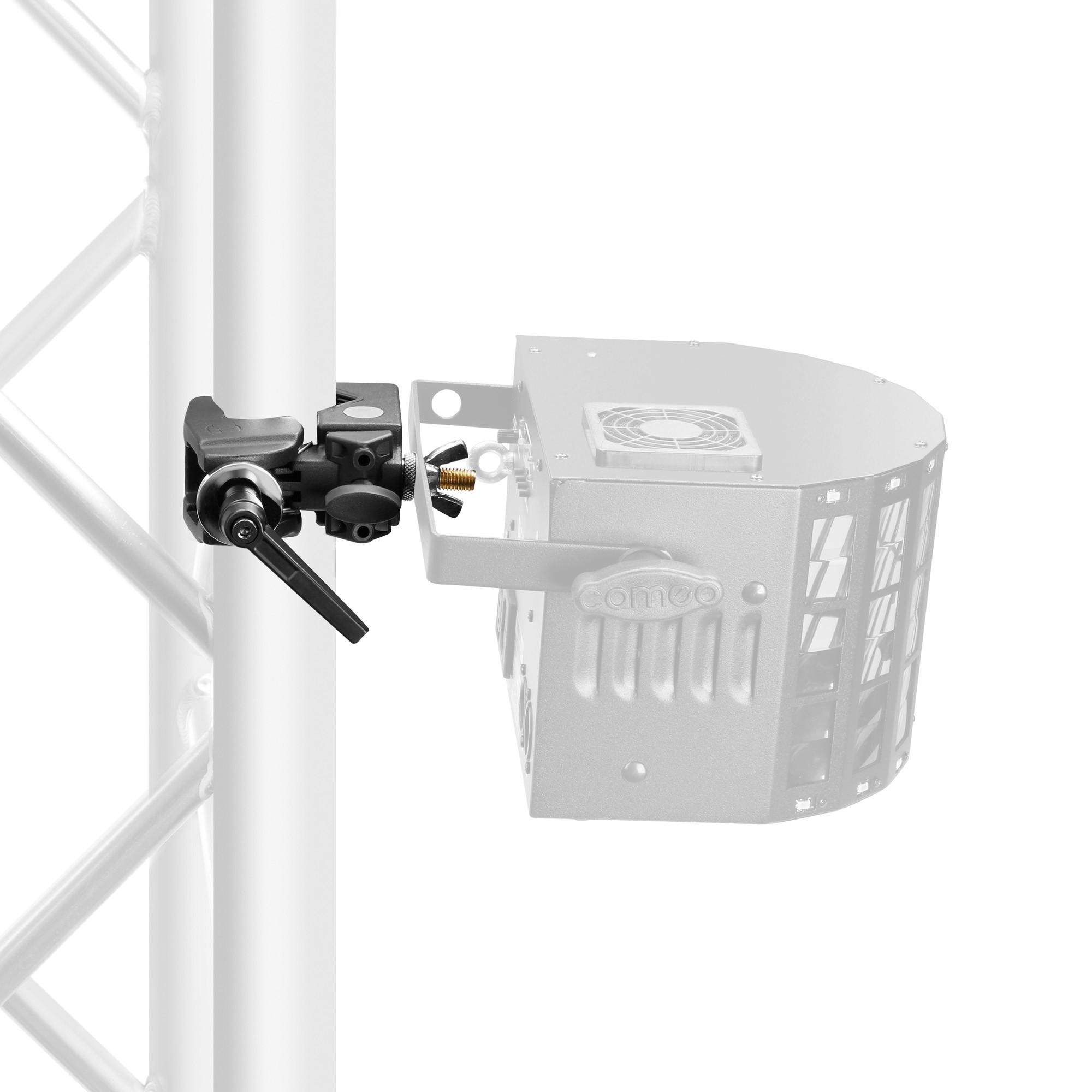 Adam Hall Accessories SUPER CLAMP MK2 Gancho universal con abrazadera negra - VERSION 2 - Imagen 6