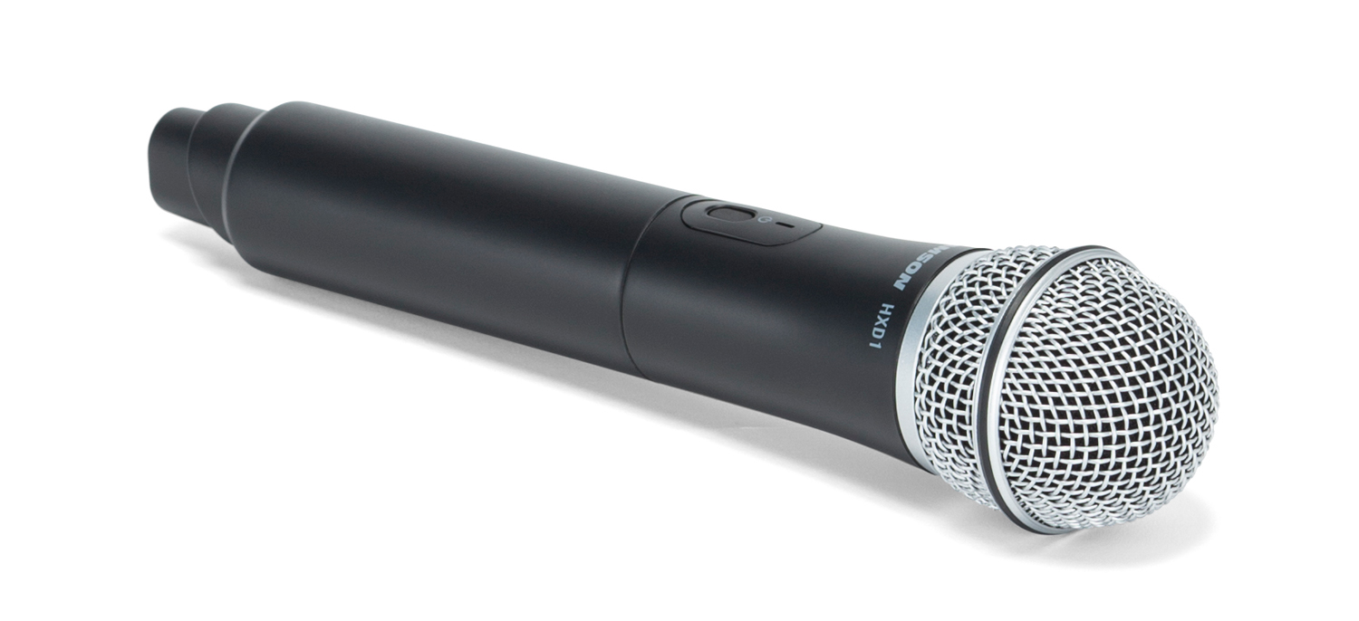 SAMSON STAGE XPDM HANDHELD SYSTEM (XRDM/HXD1/Q6) Sistema inalámbrico digital 2.4Ghz de la serie XPDm. Se compone de emisor en formato micrófono de mano Q6 (con transmisor HDX1) y receptor RXD1M. - Imagen 5