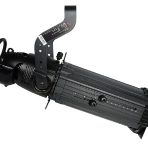 FOS PROFILE LED 200W 15/30 - LED COB profesional de 200 vatios Perfil blanco cálido 3200K, Zoom ajustable 15-30 grados, 22000 LM, Atenuador de 16 bits, Modo de control DMX 512, entrada / salida de energía, curvas de atenuación seleccionables,