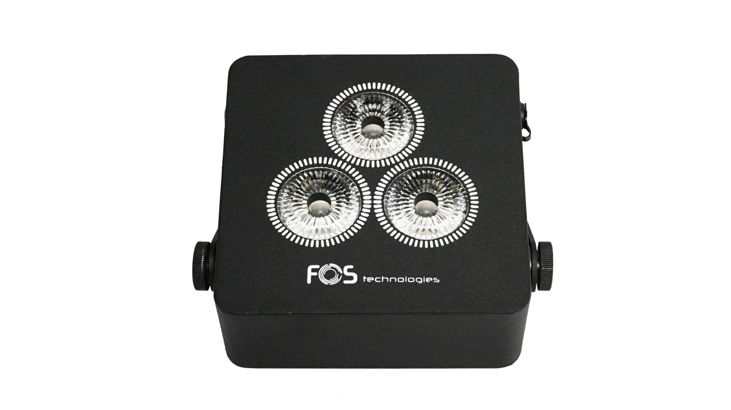 FOS SOLO - Foco par led Profesional batería plana súper delgada y ultra compacta, súper brillante de alta potencia 3 x15 vatios RGBWA + UV, 6 en 1 HEX, ángulo de haz de 25 grados, batería recargable de iones de litio con LG chem. - Imagen 2