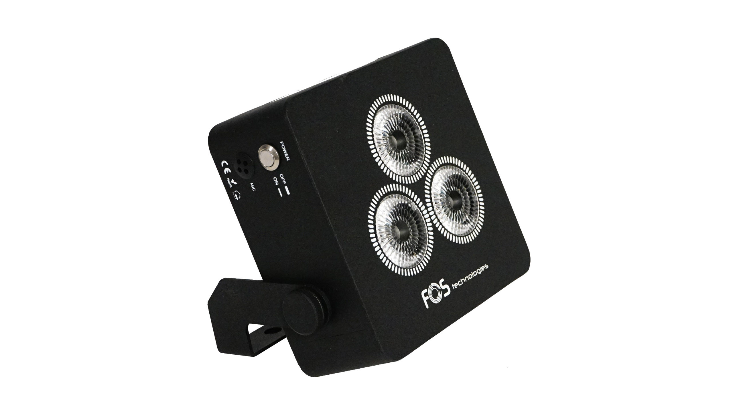 FOS SOLO - Foco par led Profesional batería plana súper delgada y ultra compacta, súper brillante de alta potencia 3 x15 vatios RGBWA + UV, 6 en 1 HEX, ángulo de haz de 25 grados, batería recargable de iones de litio con LG chem. - Imagen 3