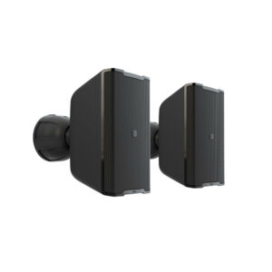 LD Systems DQOR 3 B Altavoces pasivos de 2 vías y 3” para instalación en interior/exterior. 8 Ohm, negro (Pareja)
