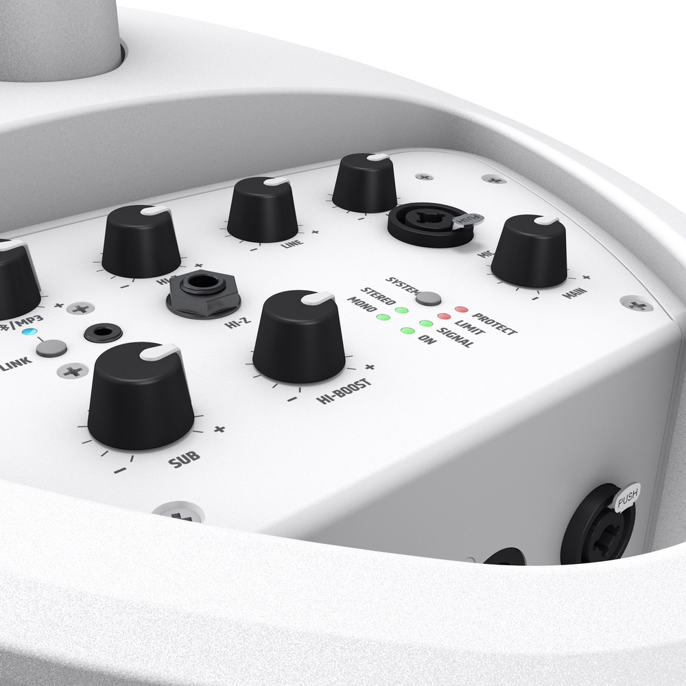 LD Systems MAUI 5 GO 100 W Sistema de PA de columna ultraportátil con alimentación por batería - blanco - versión de 3200 mAh - Imagen 8