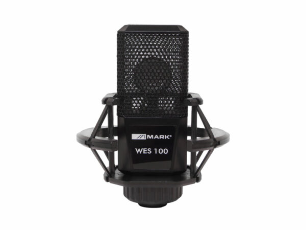 MARK WES 100 - Micrófono de estudio profesional, micrófono capacitivo, directividad cardioide