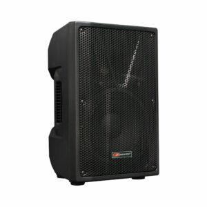 MARK MS 212 A - caja acústica activa de 12" dos vías y 260 W de clase AB,  Cuenta con reproductor Radio FM y MP3 a través de puerto USB ó SD.