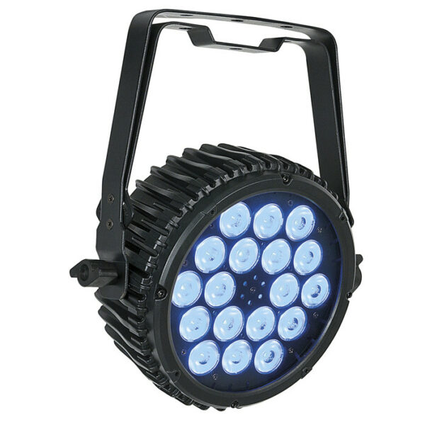 Showtec - Compact Par 18 MKII Par 18 x 3 W LED RGB - Negro