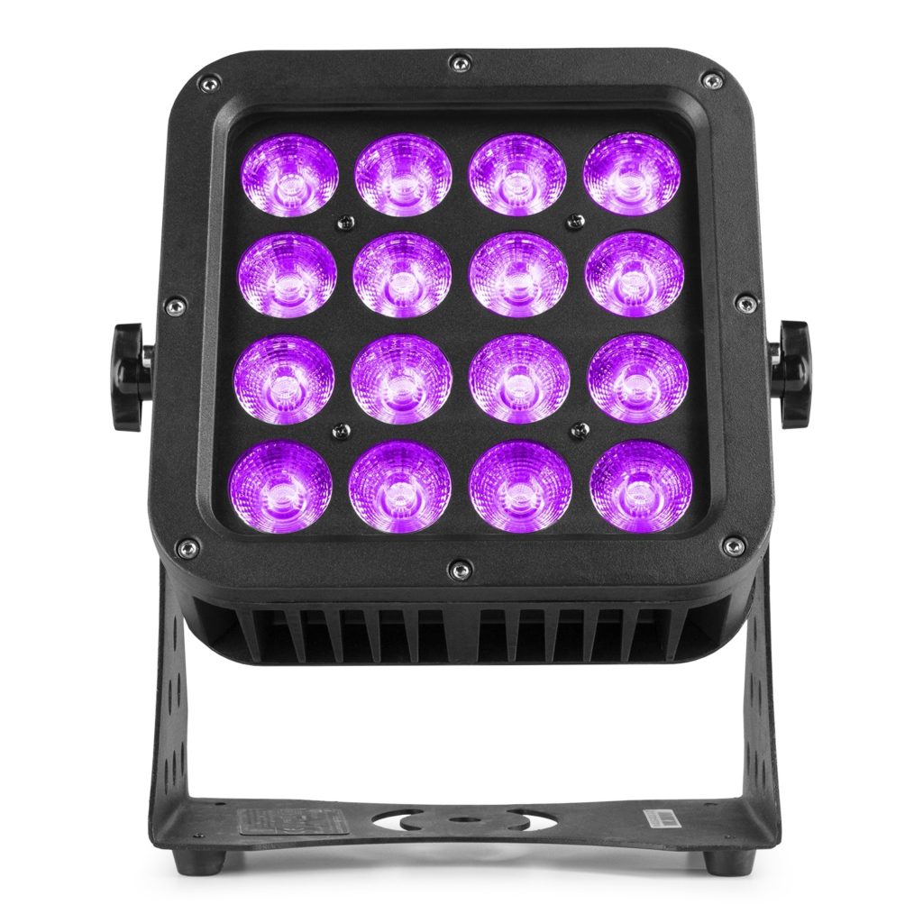 BeamZ Pro -  STARCOLOR128 BAÑO DE COLOR LED 16X 8W IP65 RGBW. Temperatura de color del LED blanco: 6200K.