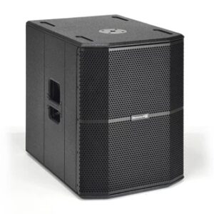 Montarbo - R15S Subwoofer activo de madera, woofer de 15", 130 dB SPL y 45 Hz, Frecuencia de corte