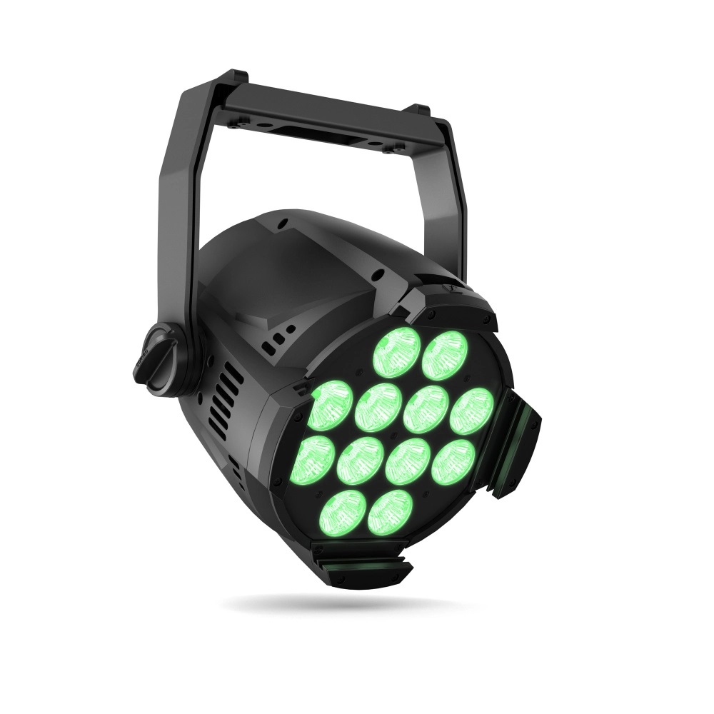 Cameo - STUDIO PAR 6 G2 Foco PAR LED con 12 x 12 W. luces LED RGBAWUV 6 en 1, Modulación de la amplitud de impulso seleccionable (hasta 25 kHz) para un funcionamiento sin parpadeo Funcionamiento casi silencioso en "Silent Fan Mode" - Imagen 4