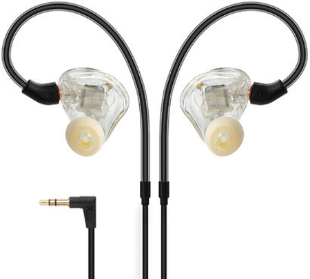 XVIVE - T9 MONITOR IN EAR - Auriculares para monitorización IN-EAR, Incluye Estuche de transporte Herramienta de limpieza Adaptador jack estéreo de 6,3 mm a minijack estéreo de 3,5 mm Almohadillas en 3 materiales y tamaños diferentes - Imagen 3