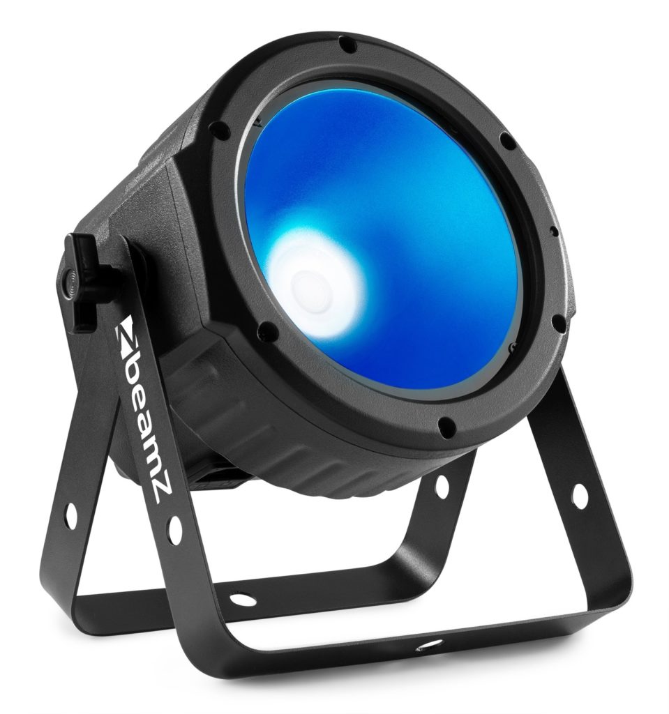BeamZ - COB30RGB - FLATPAR, PAR equipado con LED de alta potencia 30W COB (chip-on-board) con un ángulo de apertura de 30 grados