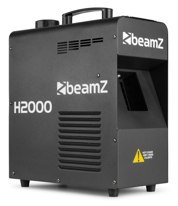 BeamZ - H2000 FAZE MAQUINA DE NIEBLA CON DMX - Funciona con líquido de humo normal con base de agua