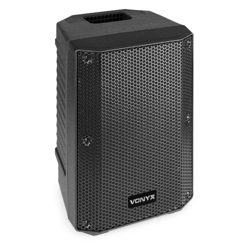 Vonyx- VSA08BT - ALTAVOCES ACTIVOS BI-AMPLIFICADOS 8" 250W BT/MP3