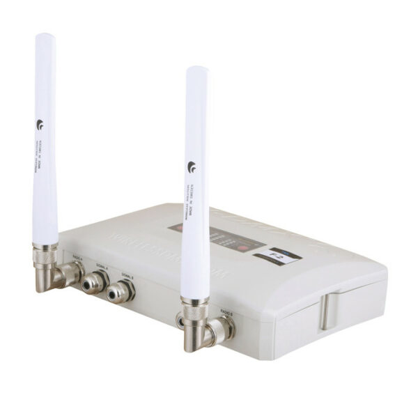 Wireless Solution - W-DMX™ WhiteBox F-2 G5 Transceiver -  2,4/5,8 GHz, Admite RDM,  Caja de plástico resistente IP66,  Salto de frecuencia de alta velocidad,perfecta solución impermeabilizada para la transmisión de DMX inalámbrica
