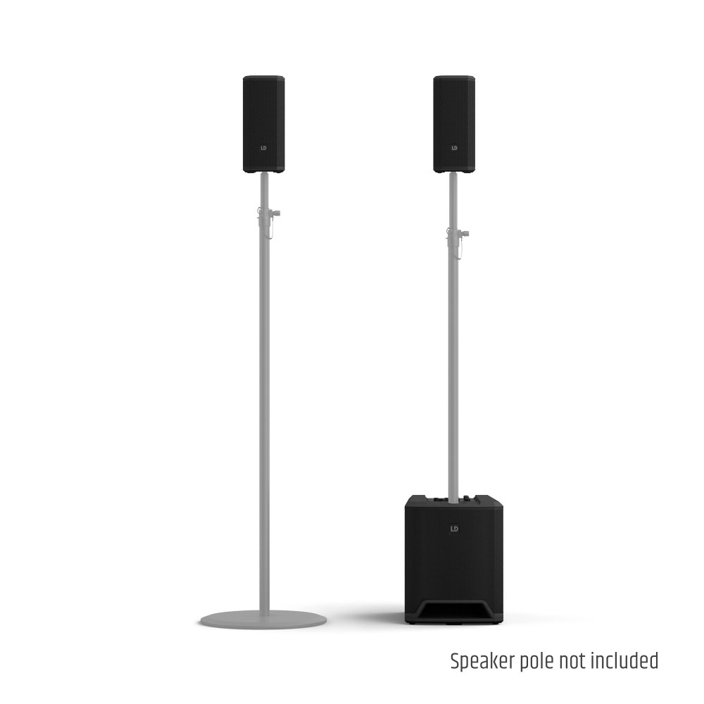 LD Systems - LDDAVE10G4X - LD Systems DAVE 10 G4X Sistema de sonido 2.1 activo compacto, Potencia (RMS) 340 W, subwoofer de 10" y dos satélites de 4" - Imagen 9