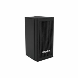 Work Pro - UDA 2 - Caja acústica pasiva 50 W @ 8 Ohm. IP 65. Recinto de aluminio. (Color blanco o negro). Soporte incluido.