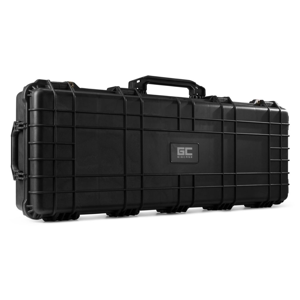 Power Dynamics - GIGCASE38 - MALETA UNIVERSAL RÍGIDA CON TROLLEY, Fácil de llevar con ruedas de goma de alta densidad