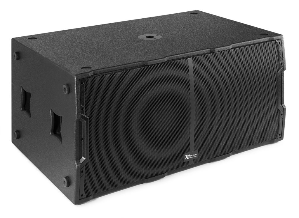 Power Dynamics - PDY2218S - SUBWOOFER de PA PASIVO 2X 18” 2000W, Frequency response 25Hz - 200Hz Impedance 4 Ohm, SPL max 130dB