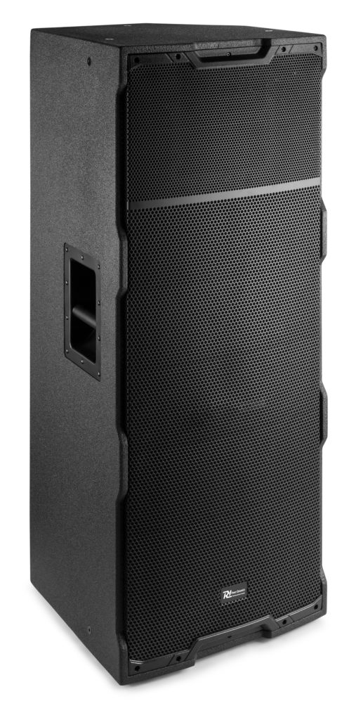Power Dynamics - PDY2215A - ALTAVOZ ACTIVO 2X 15” 1600W, Frequency response 45Hz - 20.000Hz Impedance 4 Ohm., SPL max 135dB