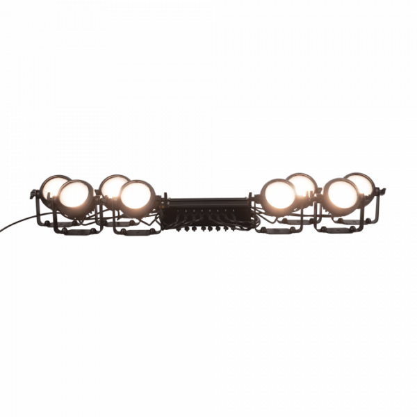 Showtec - Stage Blinder FLEX Blaze - Juego de 8 cegadoras LED de 100 W + controlador