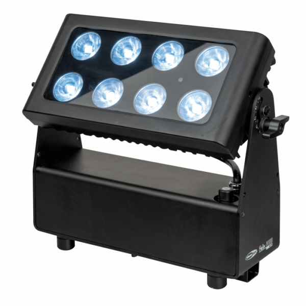 Showtec - Helix M1100 Q4 Mobile - Proyector Wash RGBW de 8 LED × 10 W (CRMX & WDMX)