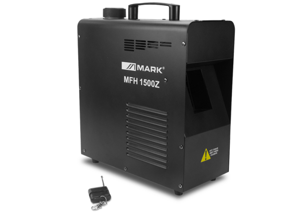 MARK - MFH 1500 Z MKII - Máquina de humo tipo HAZER, compacta máquina de humo que permite la ambientación de grandes espacios gracias a su control preciso del volumen de humo y la presión expulsada. La unidad utiliza líquido tipo HAZE