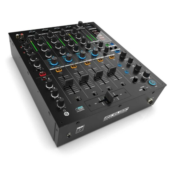 RELOOP - RMX-95 DIGITAL - Mezclador de DJ,  Es un modelo de gama alta que ofrece una amplia gama de características y funcionalidades avanzadas para DJs profesionales.