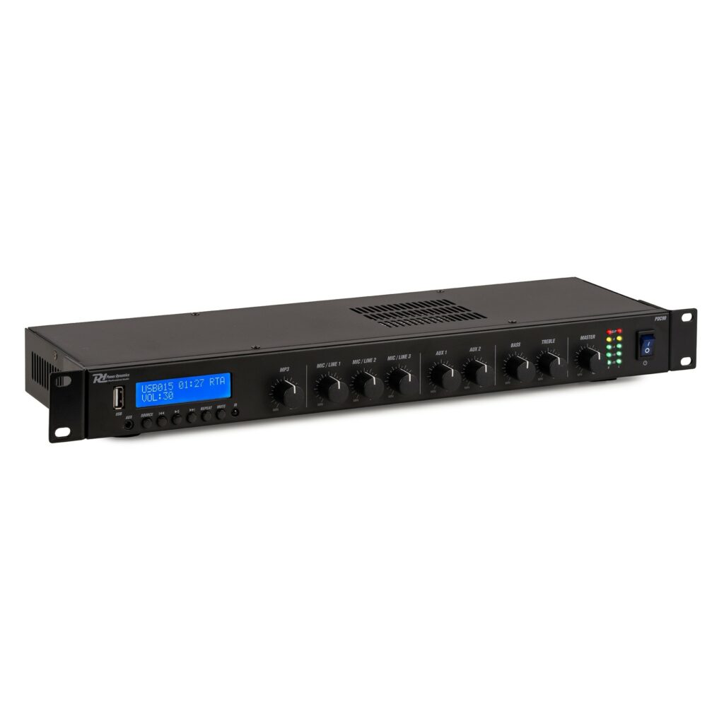 PDC90 - Reproductor multimedia con amplificador DAB+/USB/MP3/BT
