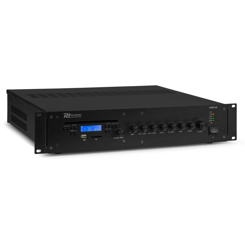 PRC120 - 100V Amplificador mezclador con CD 120W