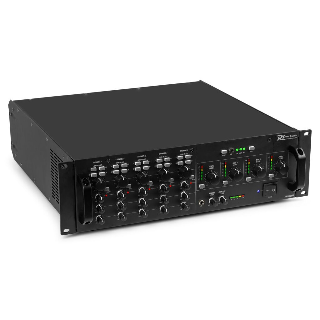Power Dynamics - PAM2004 Amplificador matricial de 4 zonas 4x 200W